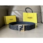 FENDI men's casual reversible belt
