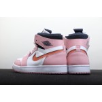 Air Jordan 1 macaroon pink and yellow