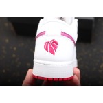 Air Jordan 1 Low White Pink Valentine's Day