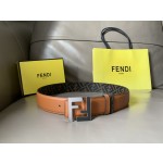 FENDI men's casual reversible belt