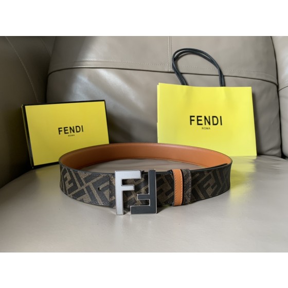 FENDI men's casual reversible belt