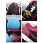 Air Jordan 1 Low Black and Red