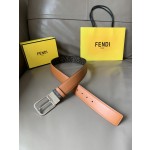 FENDI men's casual reversible belt