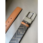 FENDI men's casual reversible belt
