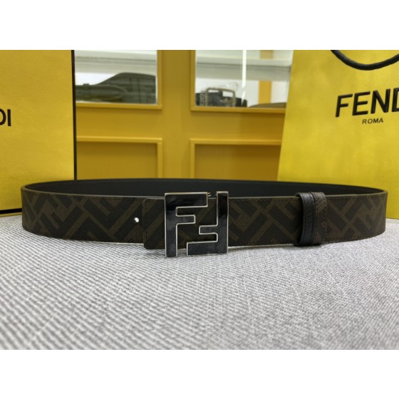 FENDI men's casual reversible belt