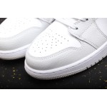 Air Jordan 1 mid-top white and grey camouflage