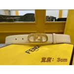 FENDI new 🌿 narrow belt with loops