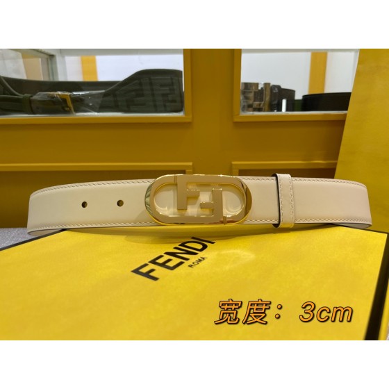 FENDI new 🌿 narrow belt with loops