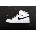 Air Jordan 1 Mid "Little Leonard White Silver