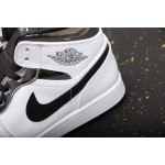 Air Jordan 1 Mid "Little Leonard White Silver