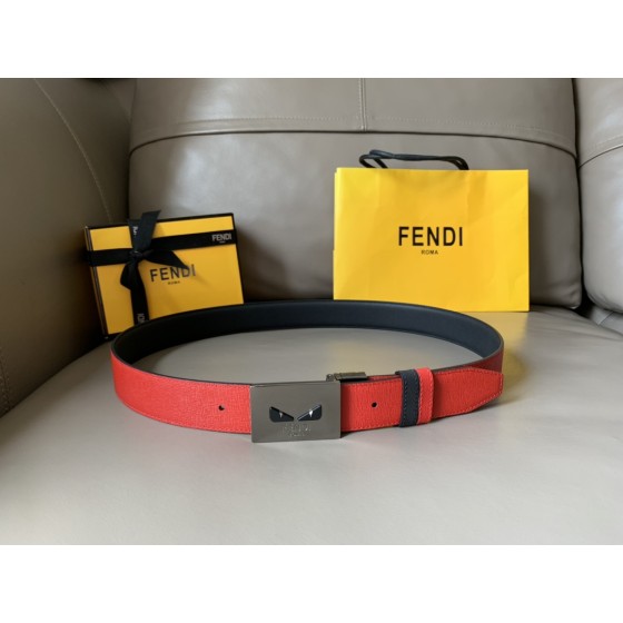 FENDI casual reversible belt
