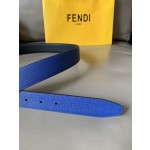 FENDI casual reversible belt