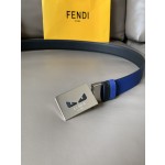 FENDI casual reversible belt