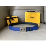 FENDI casual reversible belt