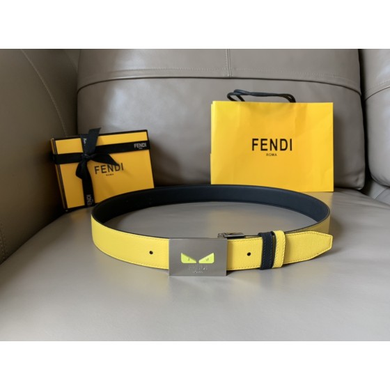 FENDI casual reversible belt