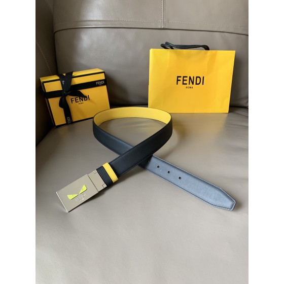 FENDI casual reversible belt