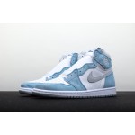 Air Jordan 1 Hyper Royal Washed North Carolina Blue