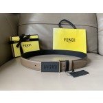 FENDI men's casual reversible belt