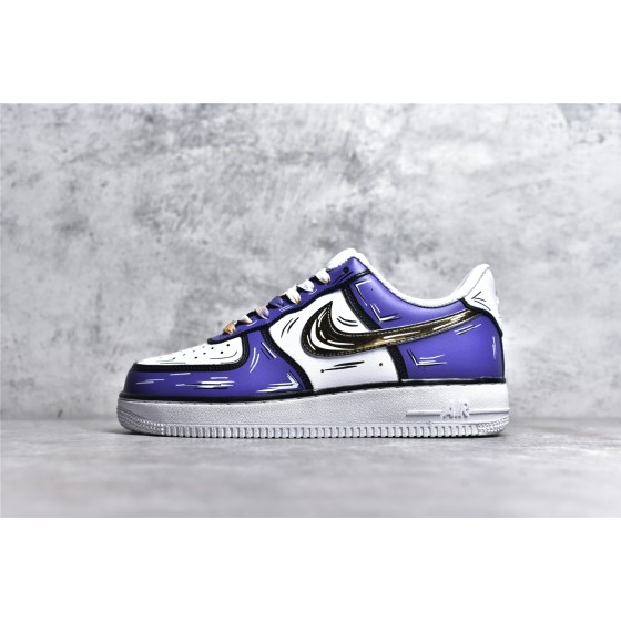 Air Force 1 Low '07 Paars en goud Lakers