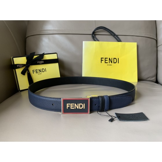 FENDI men's casual reversible belt