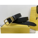 FENDI imported Italian calfskin 👍 Pin buckle design