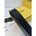 FENDI 进口意大利小牛皮👍 针扣设计