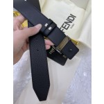 FENDI imported Italian calfskin 👍 Double-sided use with double F button buckle