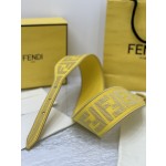 FENDI 新款刺绣🪡腰带 ✌️FF图案宽腰带
