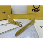 FENDI 新款刺绣🪡腰带 ✌️FF图案宽腰带