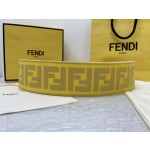 FENDI 新款刺绣🪡腰带 ✌️FF图案宽腰带
