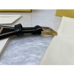 FENDI new embroidery    belt ✌️FF pattern wide belt