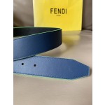 FENDI new embroidery    belt ✌️FF pattern wide belt