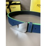FENDI new embroidery    belt ✌️FF pattern wide belt