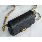 𝗖𝗛𝗔𝗘𝗡𝗟✦ 22A Advanced Handcraft Workshop Gold Coin Cover Bag Fang Fatty Genuine Leather