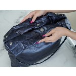 𝗖𝗛𝗔𝗘𝗡𝗟✦𝟐𝟐𝗣Métiers d'Art 𝟐𝟐Handbag Medium Metallic Blue