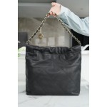 𝗖𝗛𝗔𝗘𝗡𝗟✦ 𝟐𝟐𝗣Spring/Summer New 𝟐𝟐Handbag Black Gold Caviar