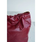 𝗖𝗛𝗔𝗘𝗡𝗟✦ 𝟐𝟐𝗣Spring/Summer New 𝟐𝟐Handbag Genuine Tail Leather Carmine
