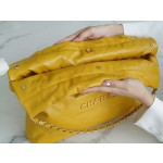 𝗖𝗛𝗔𝗘𝗡𝗟✦𝟐𝟐𝗣 Advanced Handcraft Workshop 𝟐𝟐 Handbag Medium Mango Yellow