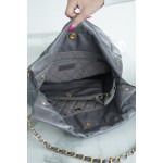 𝗖𝗛𝗔𝗘𝗡𝗟✦𝟐𝟐𝗣Spring/Summer New 𝟐𝟐Handbag Genuine Tail Leather Small Premium Gray