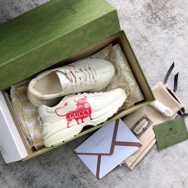 Gucci 红牛版面 牛气冲天 老爹鞋 红牛
