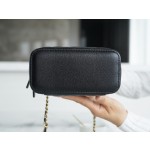 𝗖𝗛𝗔𝗘𝗡𝗟✦ 𝟐𝟐𝗦Spring/Summer Hollow Handle Long Box Black
