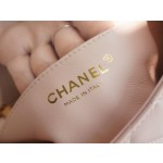 𝗖𝗛𝗔𝗘𝗡𝗟✦Metal ball square fat man genuine leather cherry blossom powder🌸