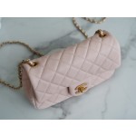 𝗖𝗛𝗔𝗘𝗡𝗟✦ metal ball 𝑴𝒊𝒏𝒊 authentic leather cherry blossom powder