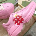 Gucci Pops This collection incorporates many flora and fauna elements Original material Pink Apple Women's
