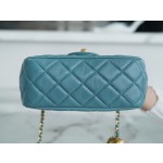 𝗖𝗛𝗔𝗘𝗡𝗟✦ Ball Fang Fatty Genuine Leather Lake Green