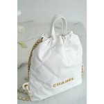 𝗖𝗛𝗔𝗘𝗡𝗟✦ 23P Spring Summer New Backpack Small Platinum➿