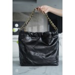 𝗖𝗛𝗔𝗘𝗡𝗟 ✦𝟐𝟐𝗣 spring and summer new 𝟐𝟐 handbag medium black➿