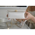 𝗖𝗛𝗔𝗘𝗡𝗟✦ 2021 Advanced Handcraft Workshop Double Golden Ball 𝗖𝗳 𝗠𝗶𝗻𝗶 𝟏𝟗𝐜𝐦White💭