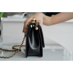 𝗖𝗛𝗔𝗘𝗡𝗟✦ 2021 Advanced Handcraft Workshop Double Golden Ball 𝗖𝗳 𝗠𝗶𝗻𝗶 𝟐𝟐𝐜𝐦 Black👰