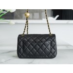 𝗖𝗛𝗔𝗘𝗡𝗟✦ 𝟐𝟑𝐂 Big 𝐦𝐢𝐧𝐢 Metal Ball Black 🖤